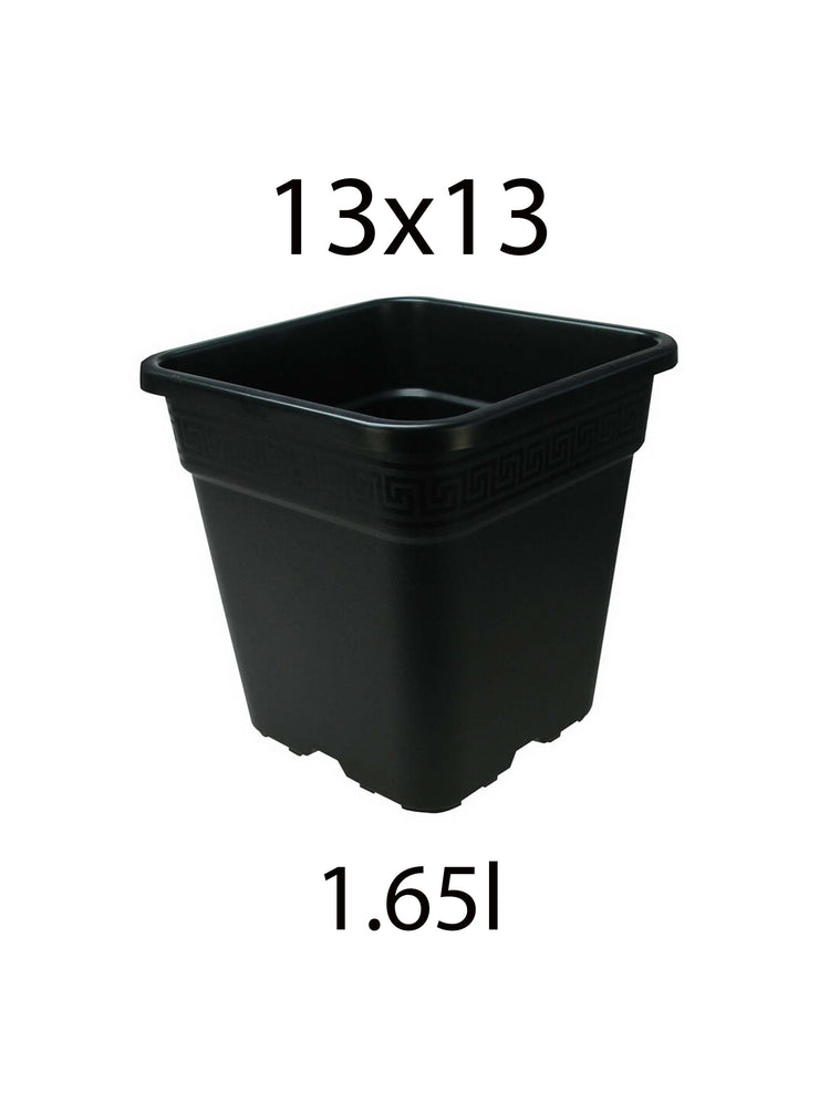 Neliöpotti 1,65L (13x13x13cm)